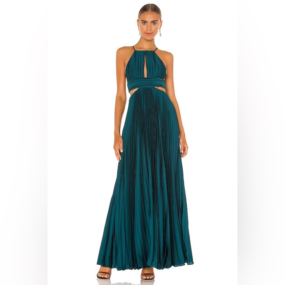 Stunning & Magnetic AIIFOS Turquoise/Teal Evening Dress